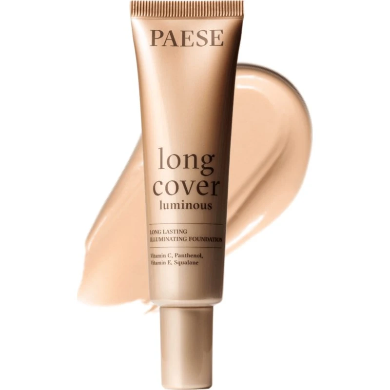 Paese Long Cover Luminous Brightening Foundation 0.5W Ivory 30ml