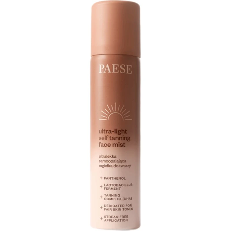 Paese Ultra-Light Self Tanning Face Mist 75 ml