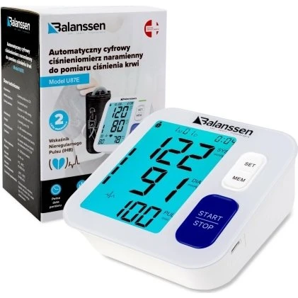 Balanssen U87E Automatyczny Ciśnieniomierz Naramienny