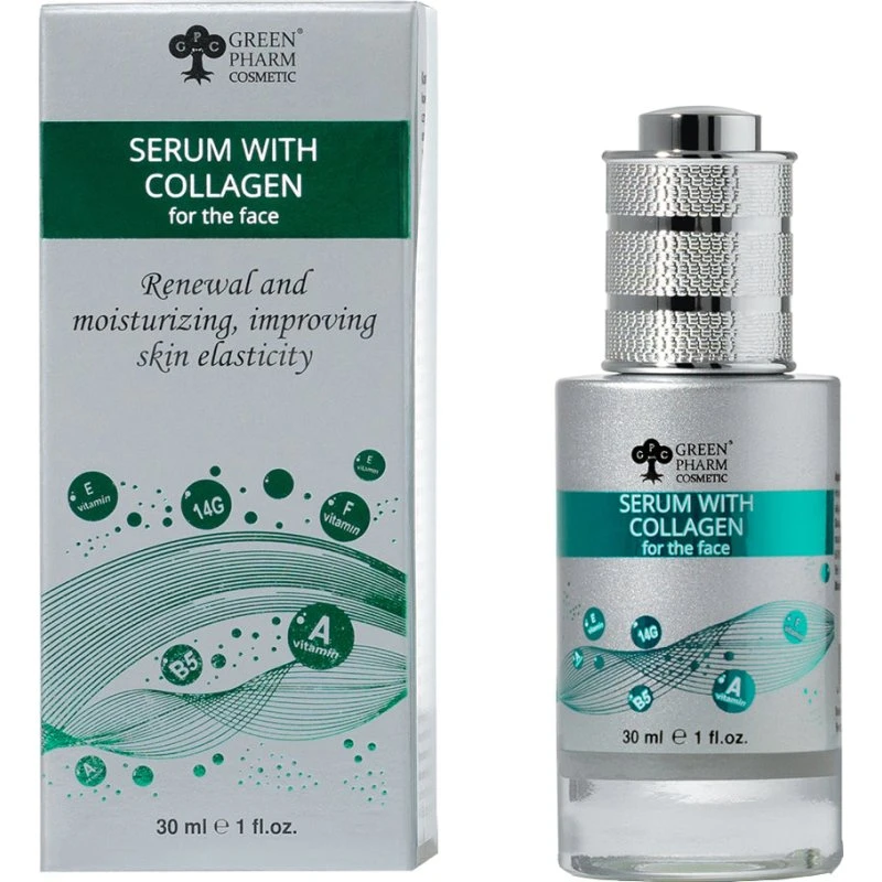 Green Pharm Cosmetic Serum do twarzy z kolagenem 30ml