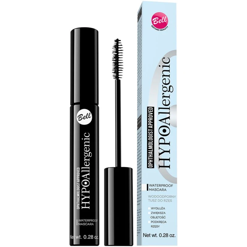 Bell HypoAllergenic Waterproof Mascara 8g czarny