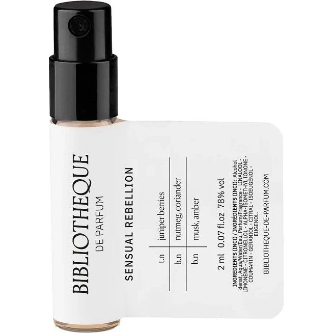 Bibliotheque de Parfum Sensual Rebellion woda perfumowana 2ml