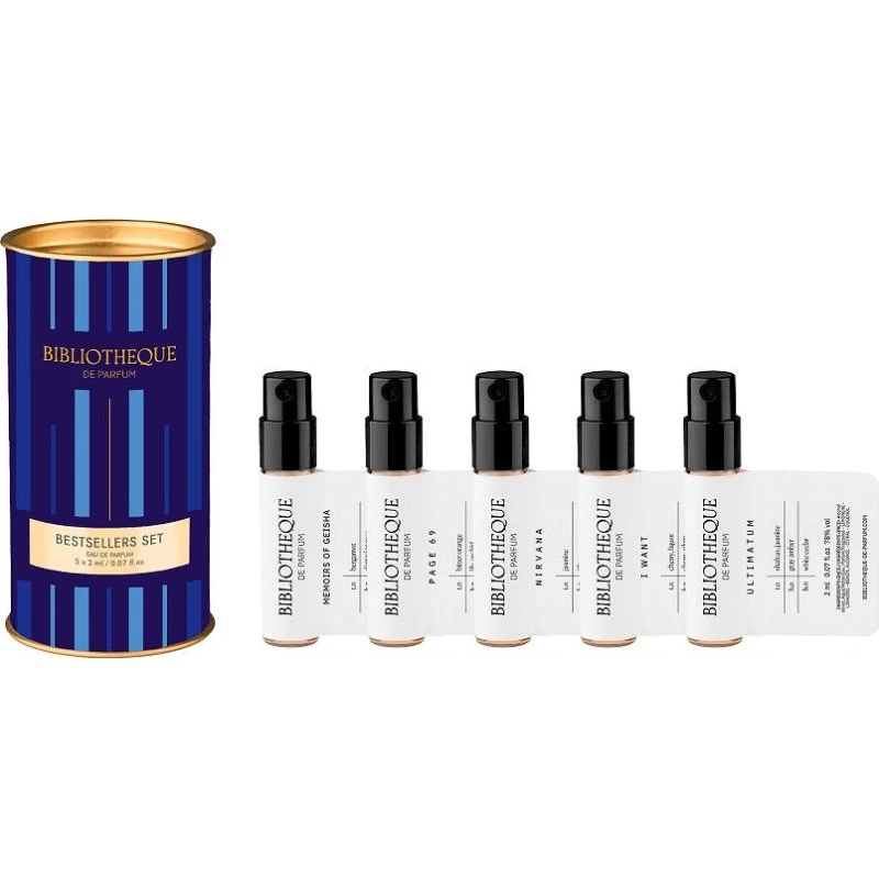 Bibliotheque de Parfum Bestsellers zestaw perfum 5x2ml