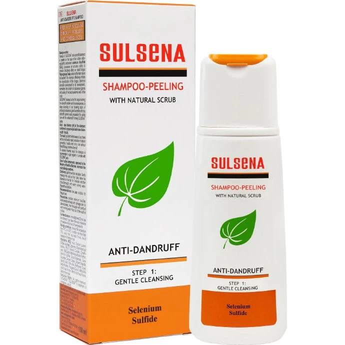 Sulsena Anti-Dandruff szampon z naturalnym peelingiem 150ml