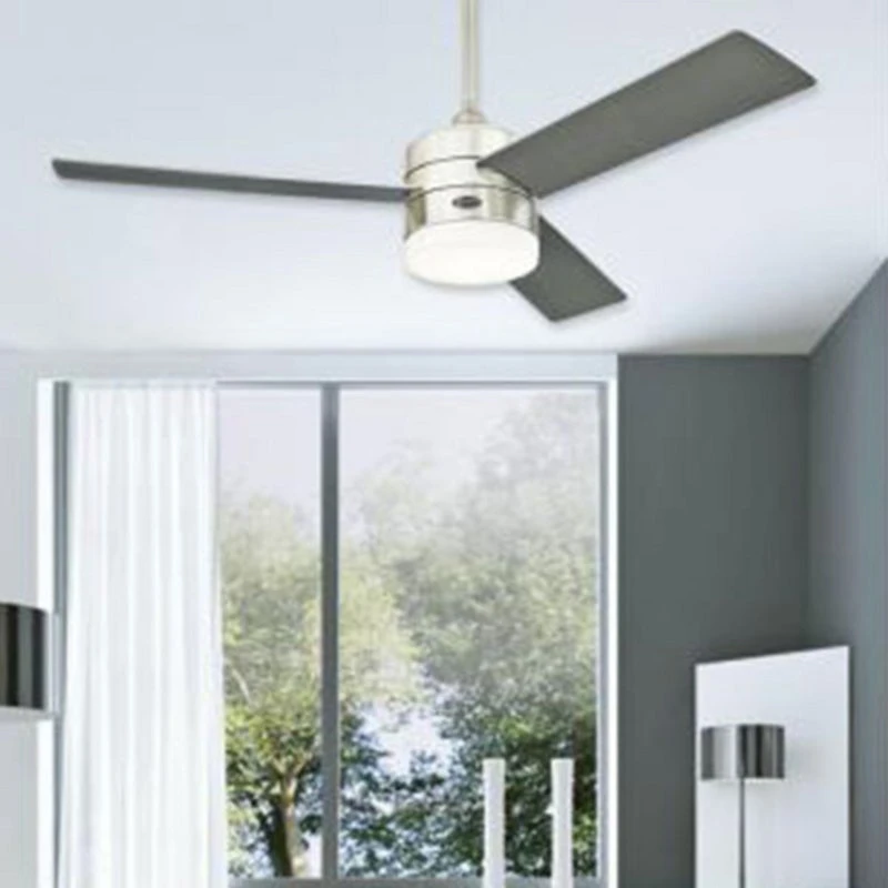 Westinghouse Wentylator sufitowy LED Alta Vista, grafit, drewno