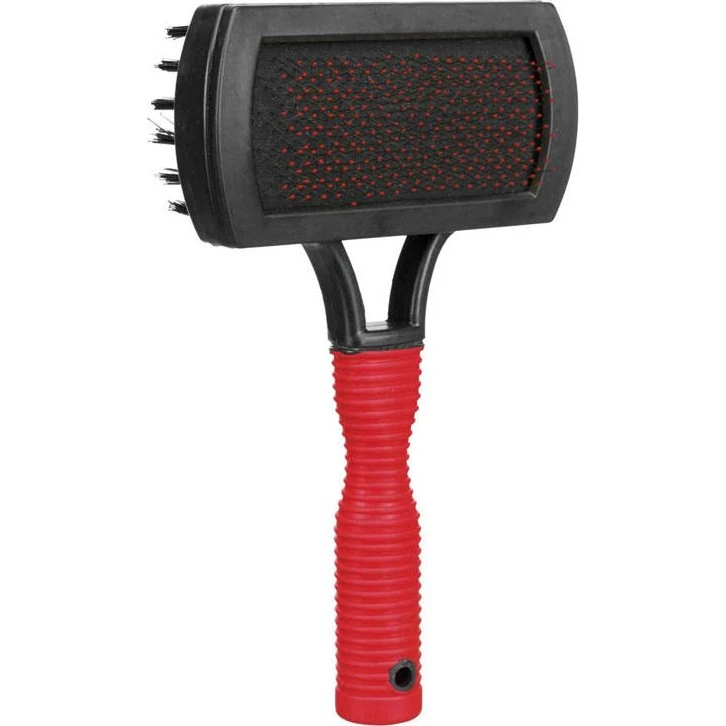 Trixie Miękka szczotka dwustronna dla psa 10x17 cm