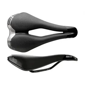 Selle Italia Sportouring S 5 Superflow S (S3) Fec Alloy, Czarny, 318g