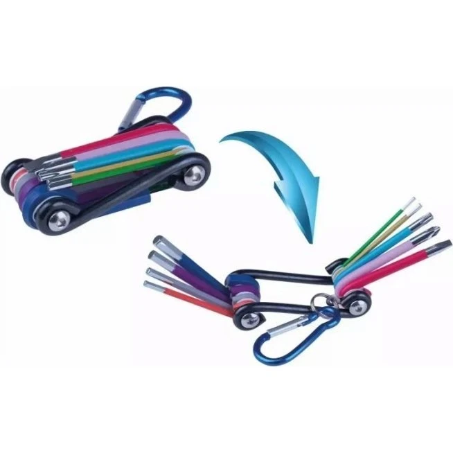 DEDRA 06F143 Multitool Rowerowy 9 El. CRV