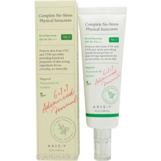 Axis-y Complete No-Stress Physical Sunscreen V3 SPF50+ PA++++ 50ml
