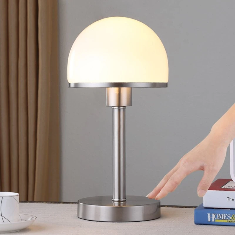 Lindby Jolie Lampa Stołowa Opal/Nickel