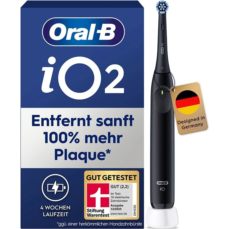 Oral-B iO 2 Electric Toothbrush Black & Pink