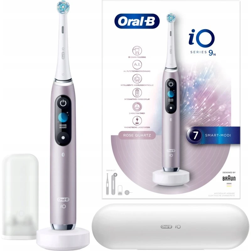 Oral-B iO Series 9N Rose Quartz - Szczoteczka Magnetyczna