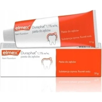 Elmex Duraphat 1,1% Pasta do zębów 51 g