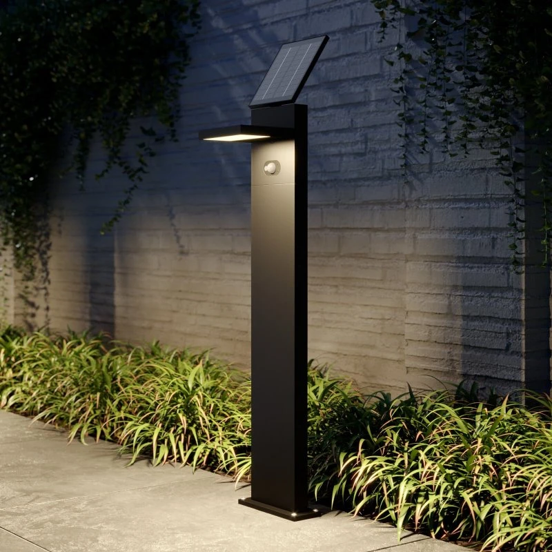 Lucande Silvan LED Lampa Solarna H100 z Czujnikiem - Grafit