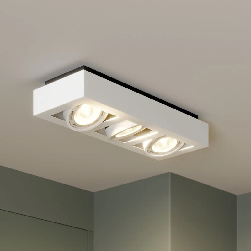 Lampa sufitowa Ronka Arcchio White 3-punktowa GU10