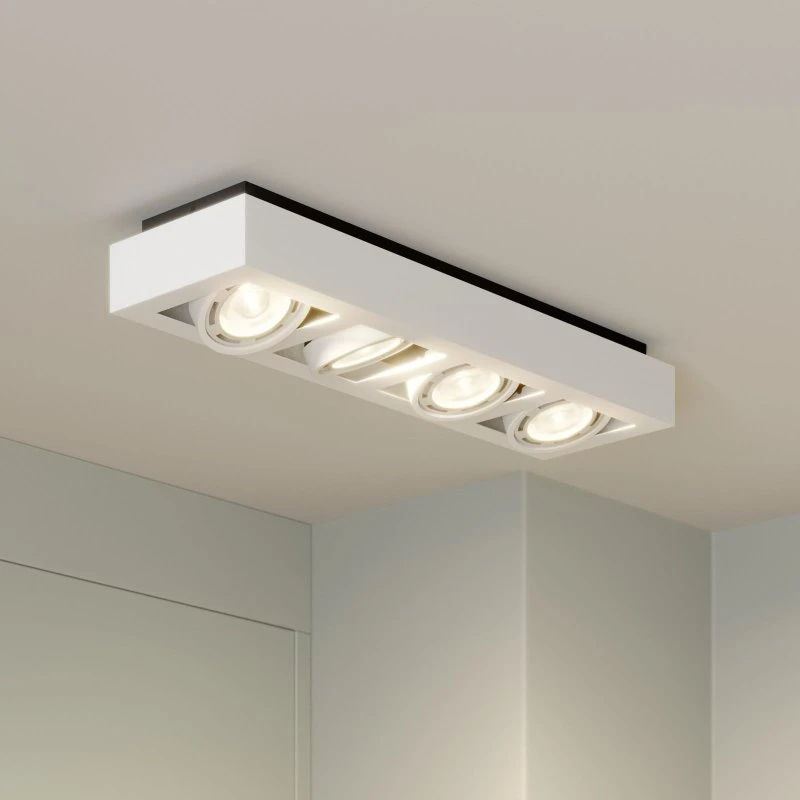 Arcchio Ronka 4 Lampa Sufitowa Biała, 65 cm, GU10