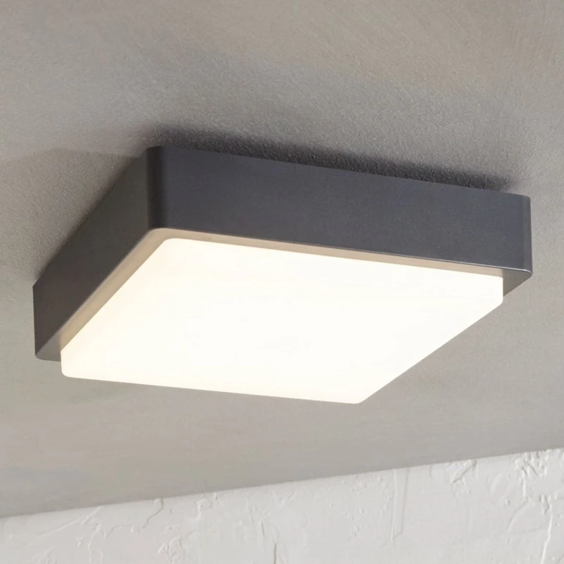 Lindby Nermin LED Lampa Zewnętrzna IP65 22 cm Kątowa