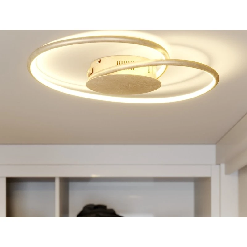 Lindby Joline LED Lampa Sufitowa Ø45 Gold