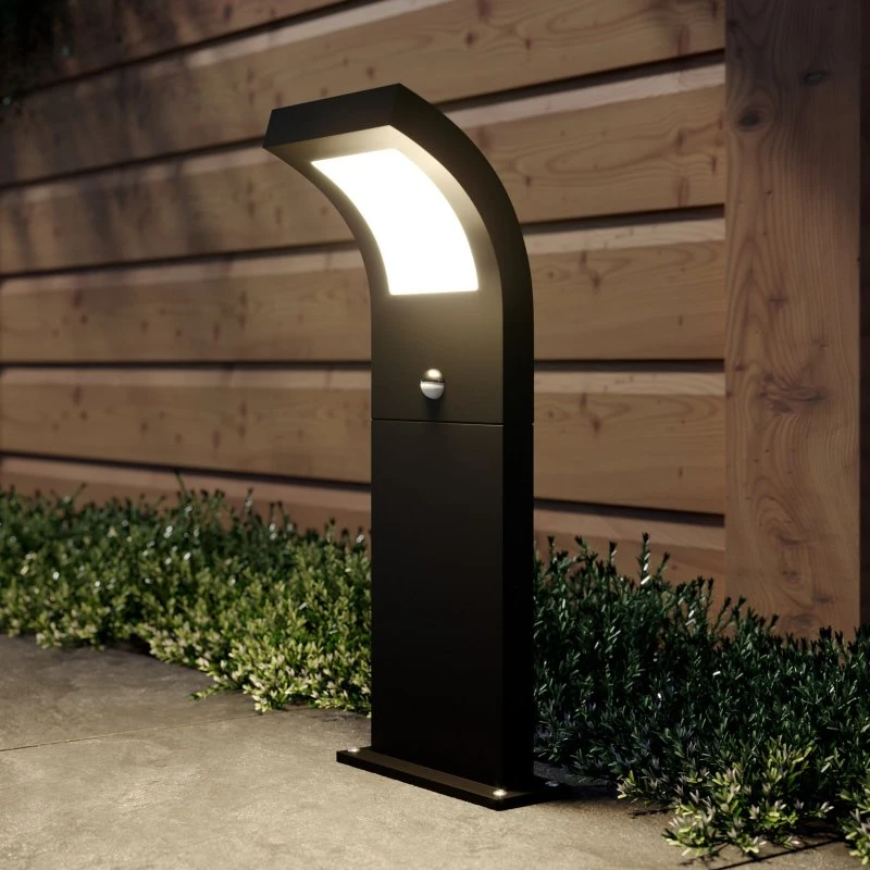 Advik Lampa Ogrodowa H60 z Czujnikiem, 60 cm, Grafit