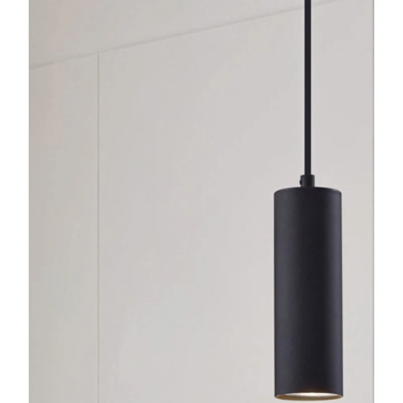 Lampa wisząca Lindby Joffrey Black, metalowa, czarna, 150 cm