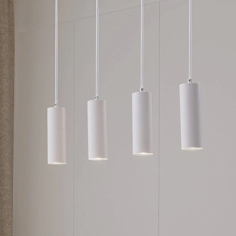 Lindby Joffrey 4 Lampa Wisząca White - Nowoczesna, Biała