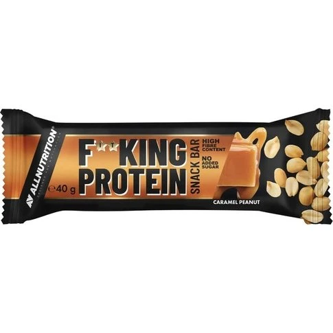 Allnutrtion Fitking Protein Snack Bar Caramel Peanut 40g