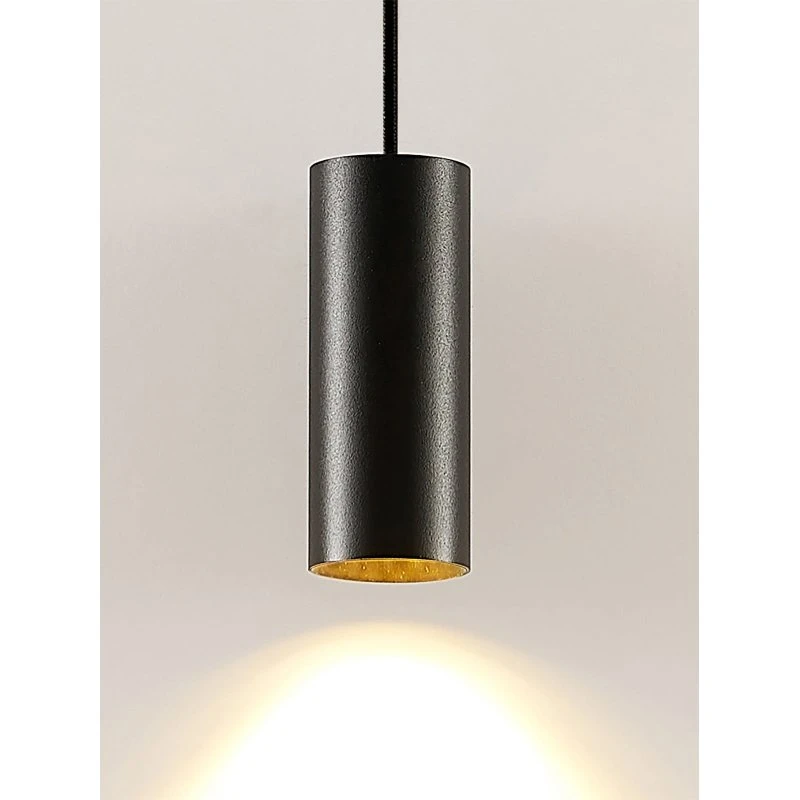 Arcchio Ejona Lampa Wisząca H15 Black - Nowoczesna, Metalowa