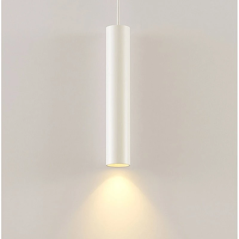 Lampa wisząca Arcchio Ejona, biała, aluminium, 35 cm