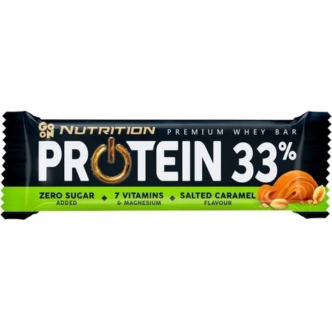 Go On Protein 33% Baton Słony Karmel 50g