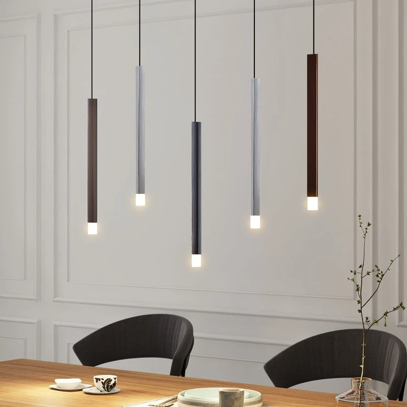 Lampa wisząca LED Lucande Stoika, 88 cm, 5-punktowa, metalowa