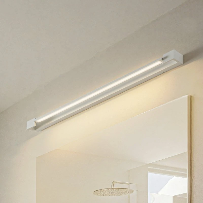 Arcchio Kinkiet LED Jora 90 cm, biały, obrotowy, IP44