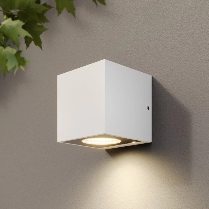 Arcchio Kinkiet zewnętrzny LED Tassnim White - biały, IP65
