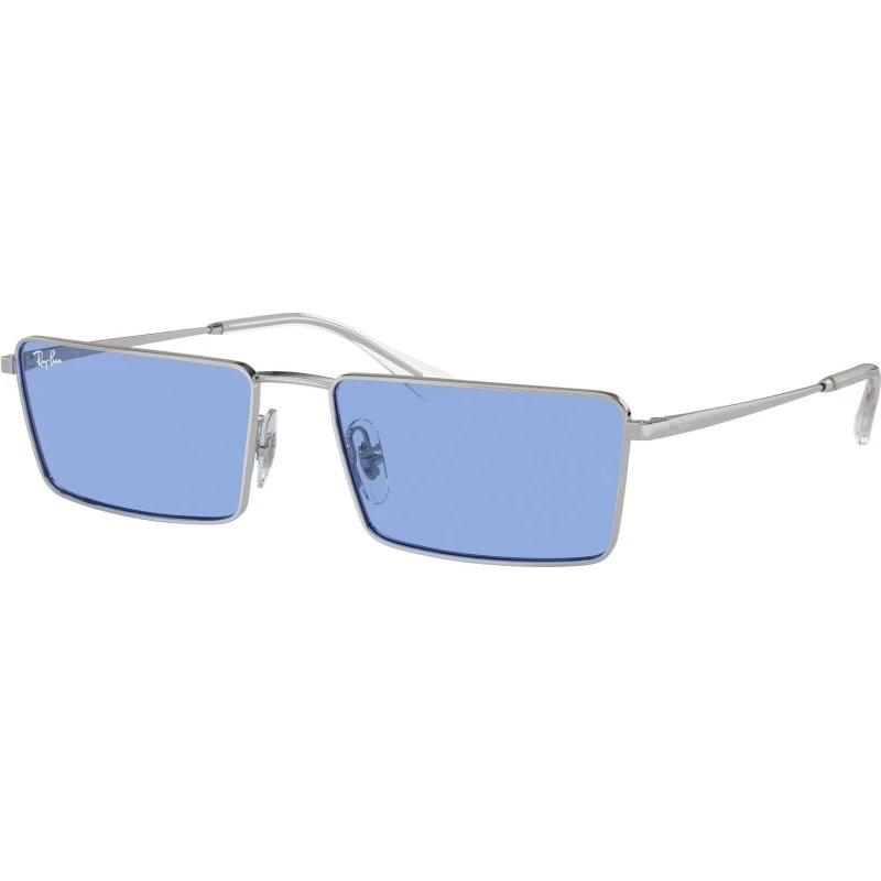 Ray-Ban RB 3741 003/80 56 okulary przeciwsłoneczne srebrne