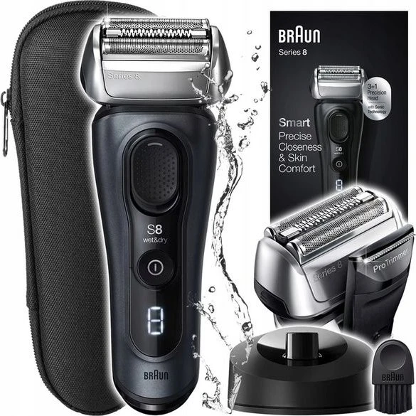Braun Series 8 8617s – golarka elektryczna Wet&Dry