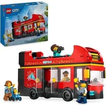 LEGO City 60407 Czerwony piętrowy autokar 384 el.