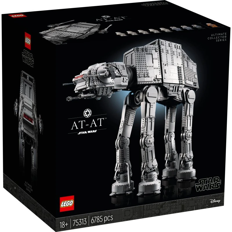 LEGO Star Wars 75313 AT-AT – model kolekcjonerski z ruchomymi elementami