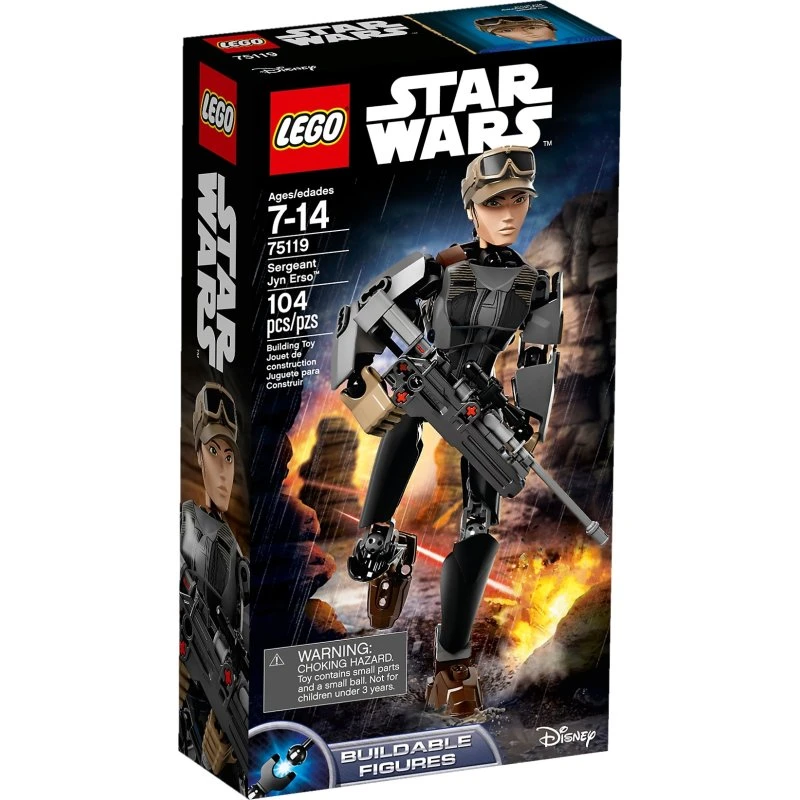 LEGO Star Wars 75119 Sierżant Jyn Erso – figurka do budowania