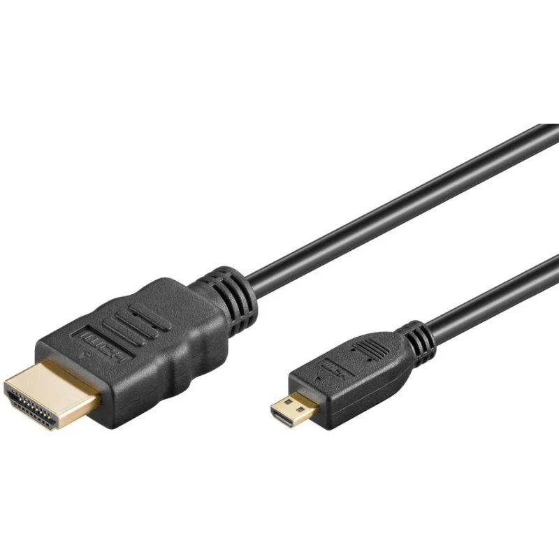 Goobay Kabel HDMI Micro HDMI 2.0 4K 60Hz 1,5m