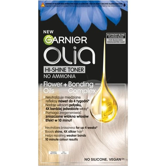 Garnier Olia Hi-Shine Toner 10.01 Platynowy Blond