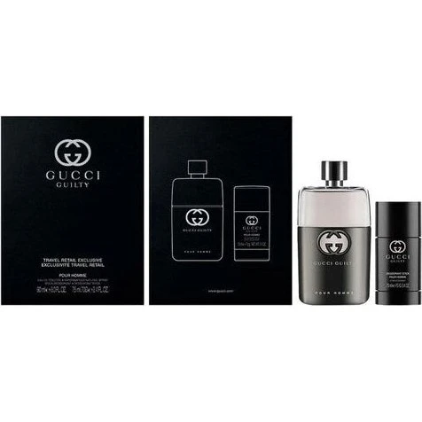 Gucci Guilty Pour Homme Zestaw: Woda Toaletowa 90ml + Dezodorant 75ml