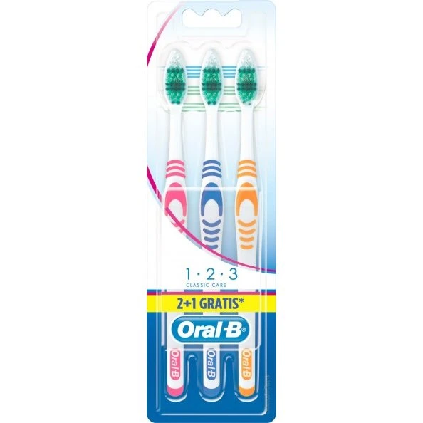 Oral-B Classic Care średnie 3 szt.