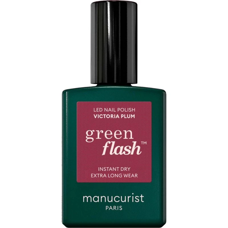 Manucurist Green Flash Gel Polish Victoria Plum 15ml