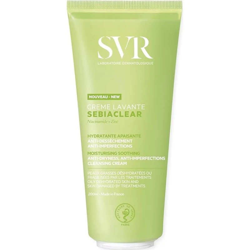 SVR Sebiaclear Creme Lavante kojący krem oczyszczający 200ml