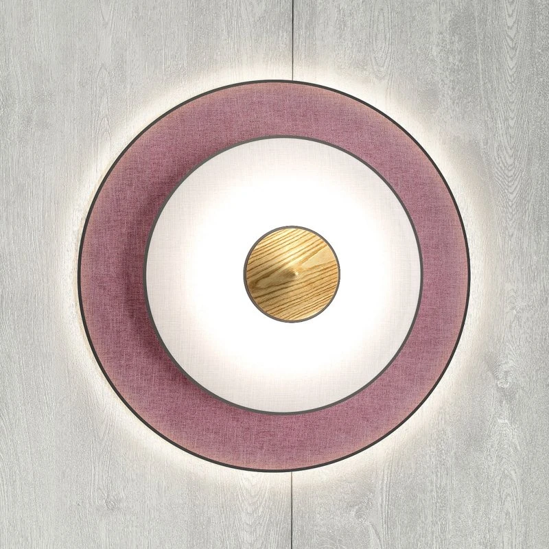 Forestier Cymbal S Lampa Ścienna Powder Pink