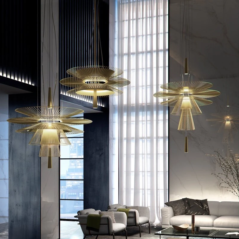 Forestier Gravity 1 Lampa Wisząca Ø86cm Kremowa