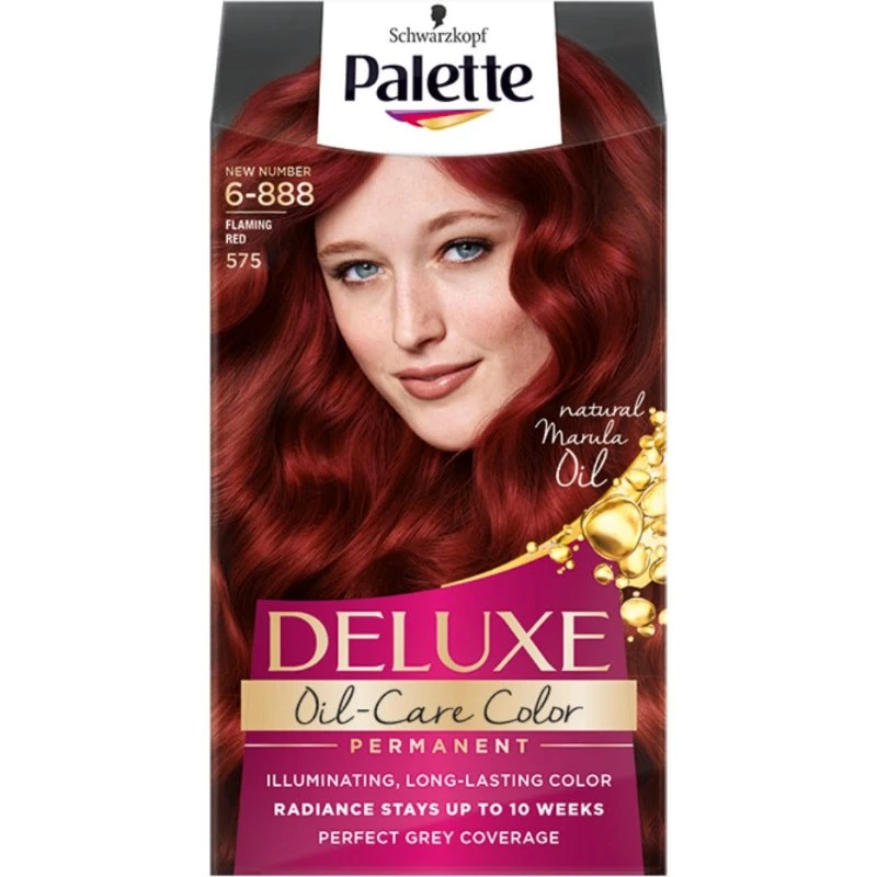 Schwarzkopf Palette Deluxe Oil-Care Color 575 Intensywna Czerwień