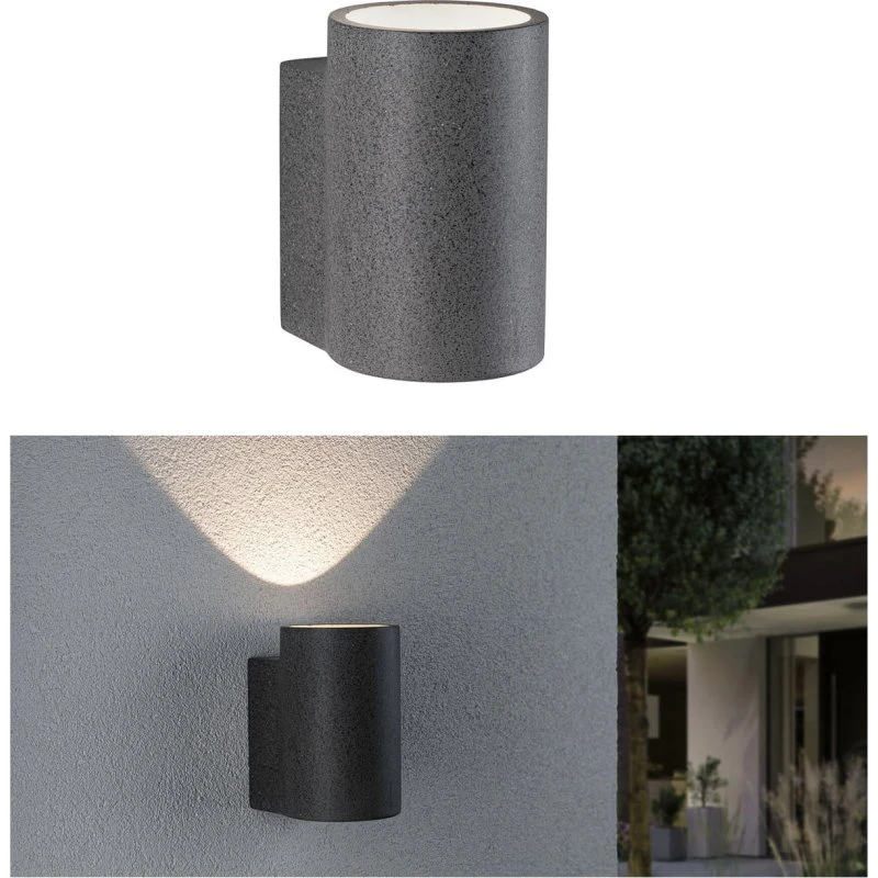 Paulmann Concrea Sandstone - Lampa ścienna ogrodowa LED