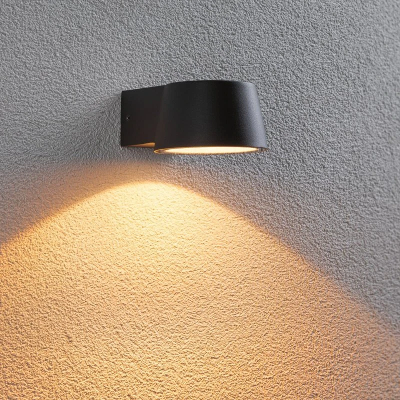 Kinkiet zewnętrzny LED Paulmann Capea, antracyt, aluminium, IP44