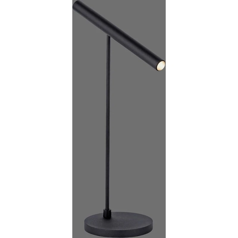Lampa stołowa LED PURE Tutua – czarna, ze ściemniaczem sensorycznym