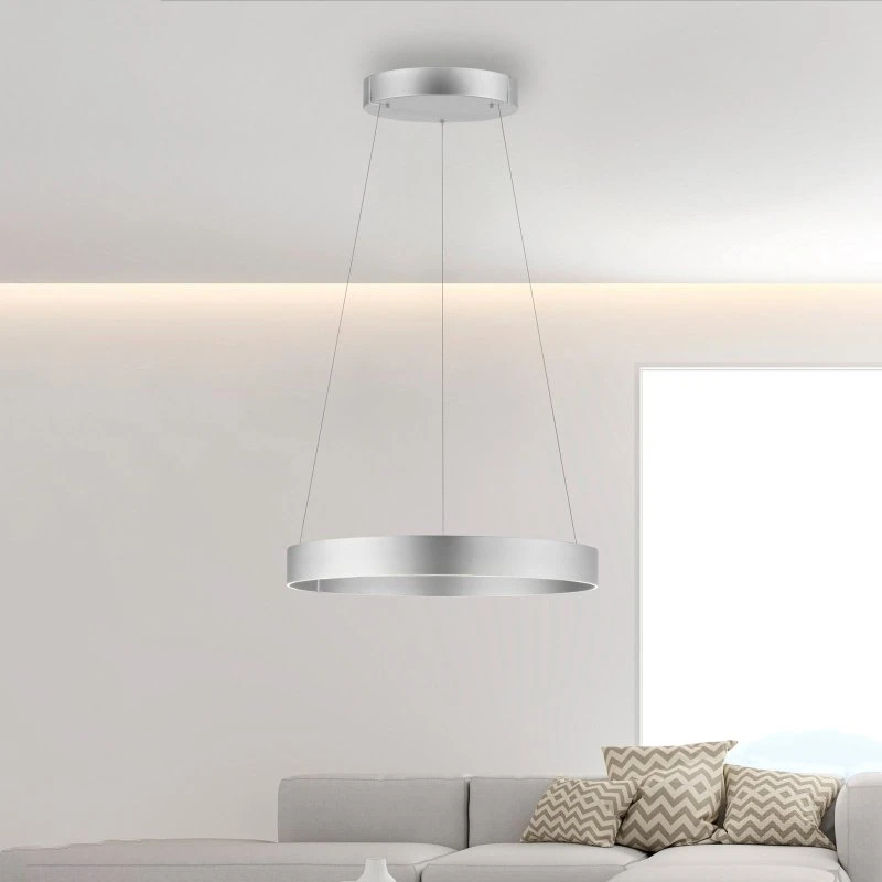 Paul Neuhaus PURE E-Clipse Żyrandol LED, Kamień, Ø 70 cm
